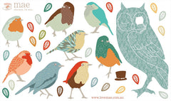 Twitters Decals - Earthy