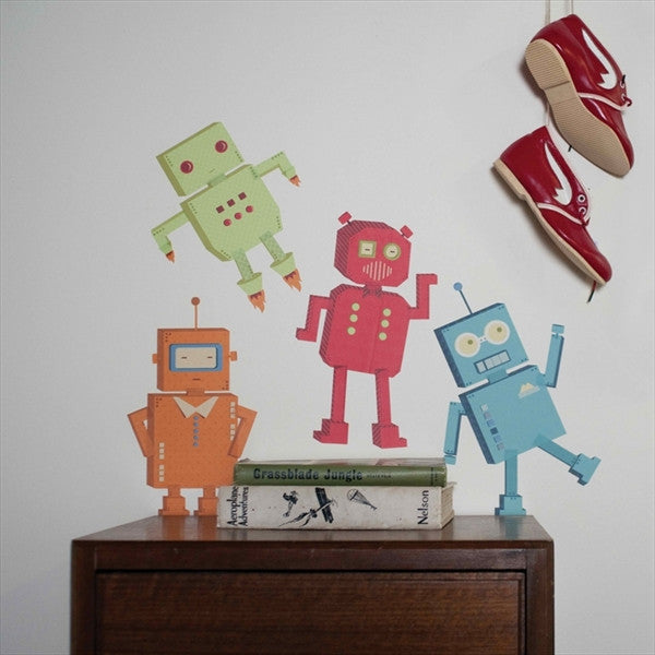 Small Robot Decals