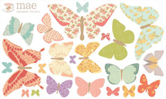 Small Butterfly Decals - Girly