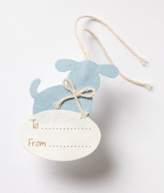 Oval Gift Tag - Lamb