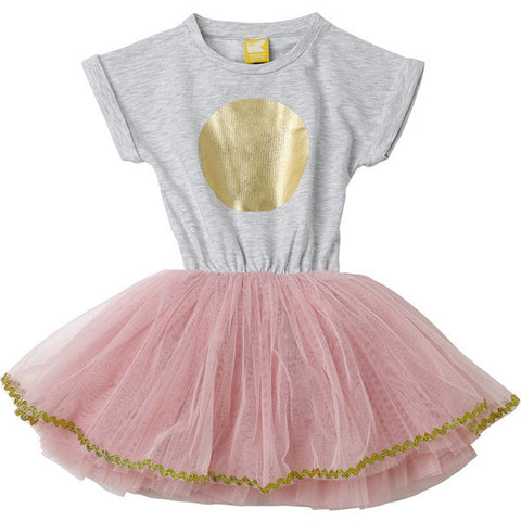 Golden Dot Circus Dress