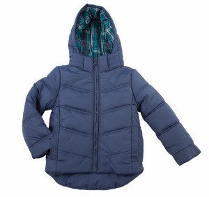 Navy Puffer Jacket