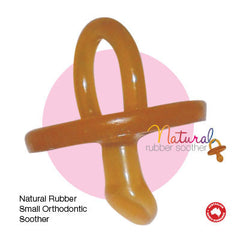 Natural Rubber Soother - Ortho Small (Twin Pack)