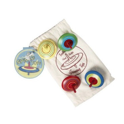 Set Of Traditional Spinning Tops