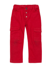 Red Pocket Jeans