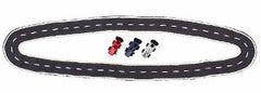 Crochet Race track and Cars
