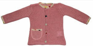 Bias Cardigan - Blush