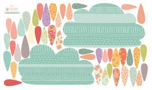 Mini Summer Rain Decals