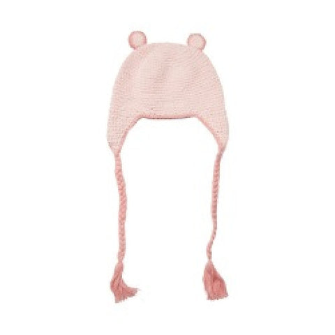 Pink Bear Beanie