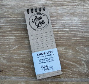 Weekly Shopping List